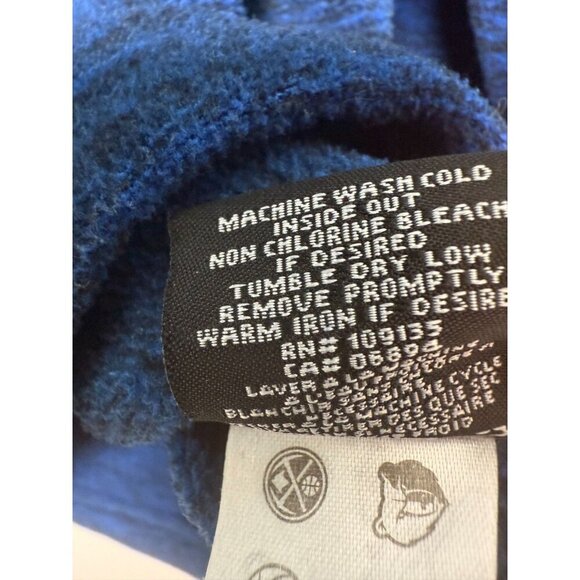 Ultra Game NBA Philadelphia 76ers Blue & Black 1/4 Zip Fleece Men's Size Medium - Picture 8 of 10